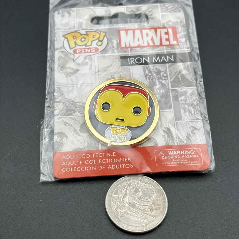Funko Pop Marvel Iron Man Avengers‎ Lapel Hat Pin